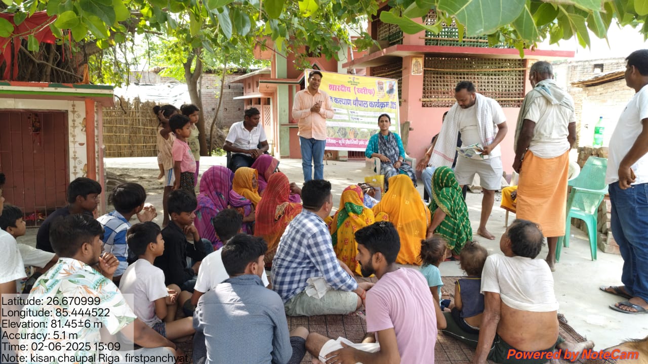 शारदीय (खरीफ) कृषि  जन कल्याण चौपाल कार्यक्रम 2025
